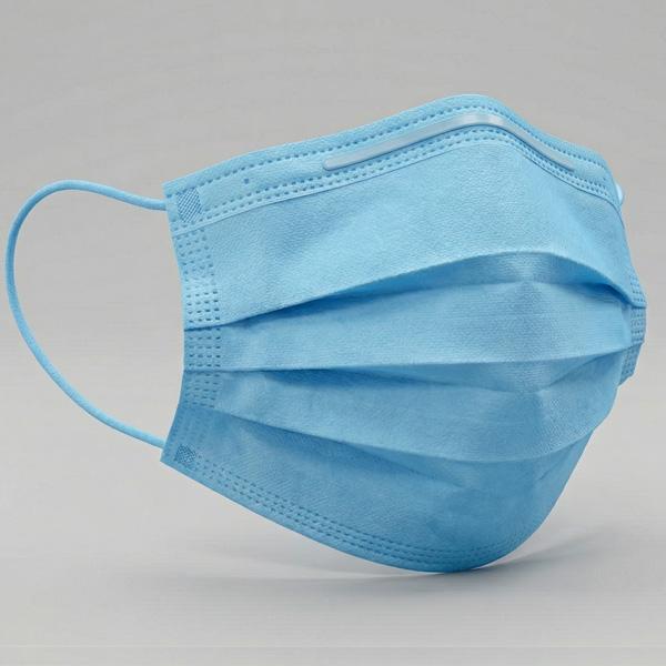 Маска медична одноразова тришарова САНОРМА